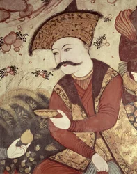 Shah Abbas I (1588-1629) (detail)